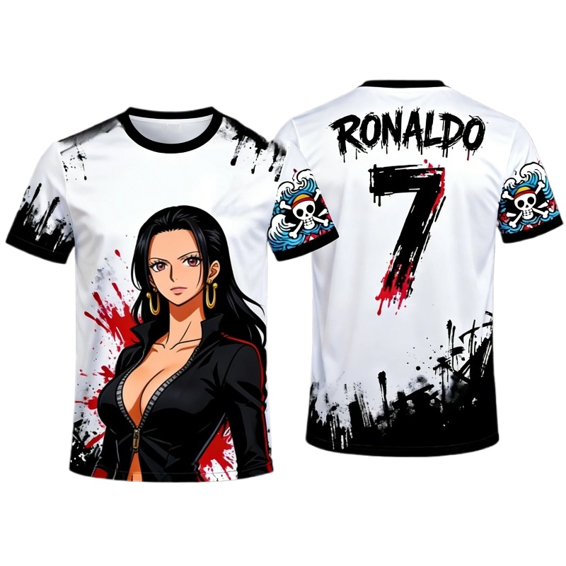 One Piece Luffy No.7 Co-brande - đánh giá và giá Streetwear Brand Jersey