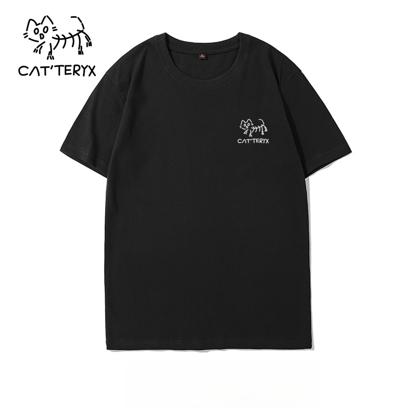 CAT TERYX Short-sleeved T-shir - đánh giá và giá Streetwear Brand Cat
