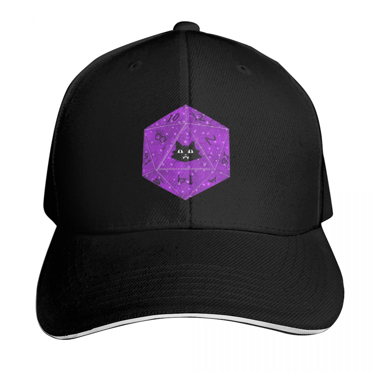 D20 black cat Baseball Cap Bra - đánh giá và giá Streetwear Brand Cat