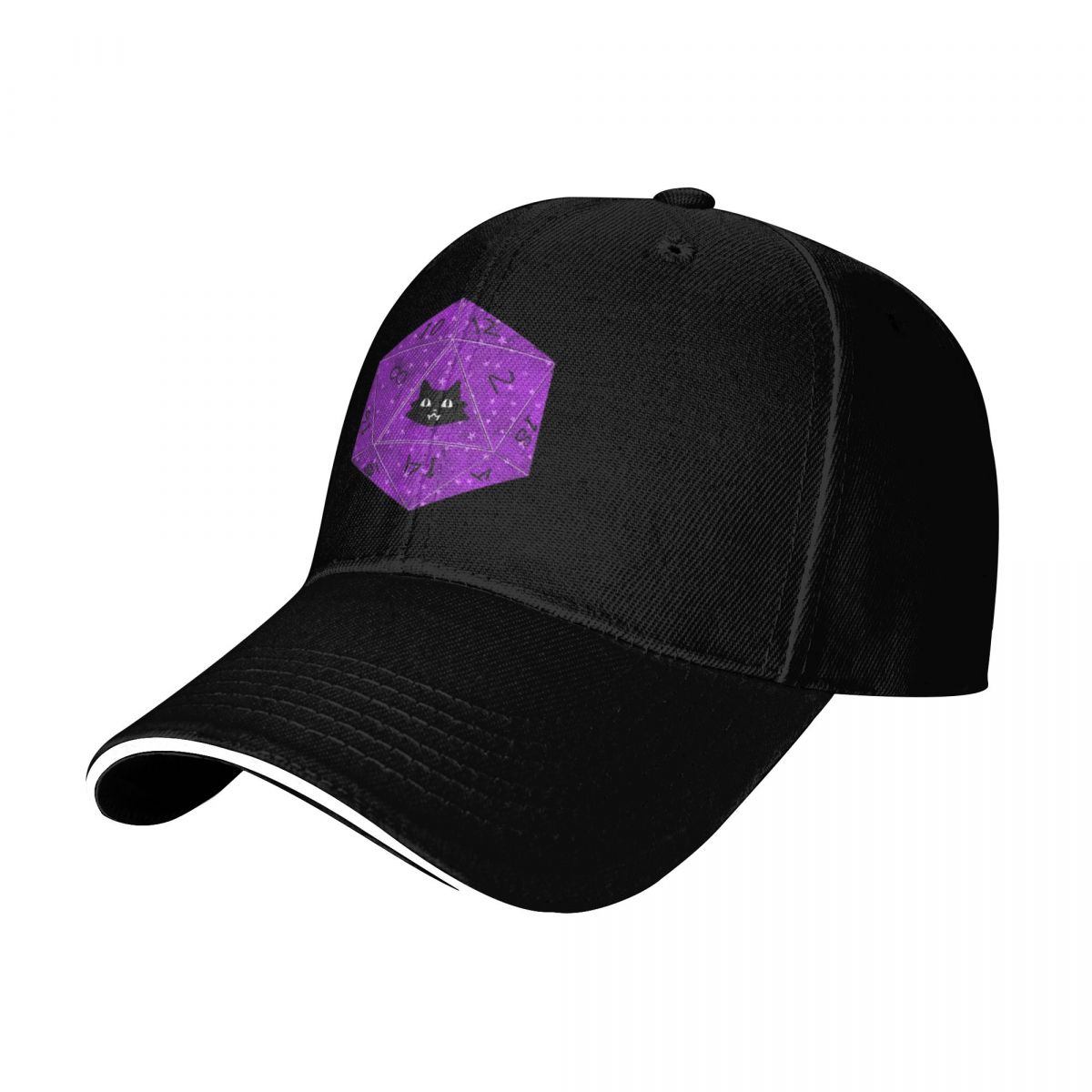 D20 black cat Baseball Cap Bra - đánh giá và giá Streetwear Brand Cat