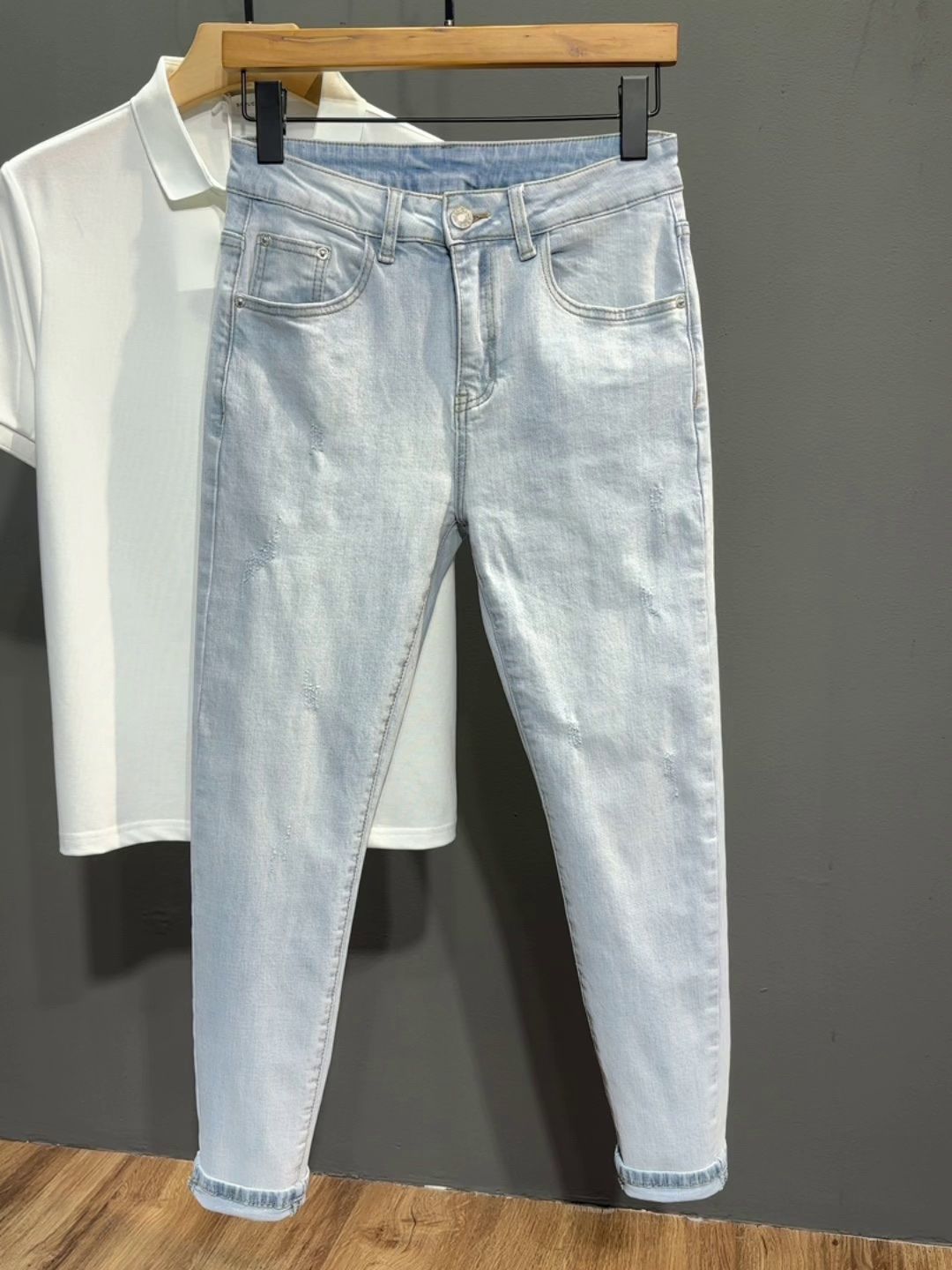 Summer Washed Light Blue Washe - đánh giá và giá Streetwear Brand Cat