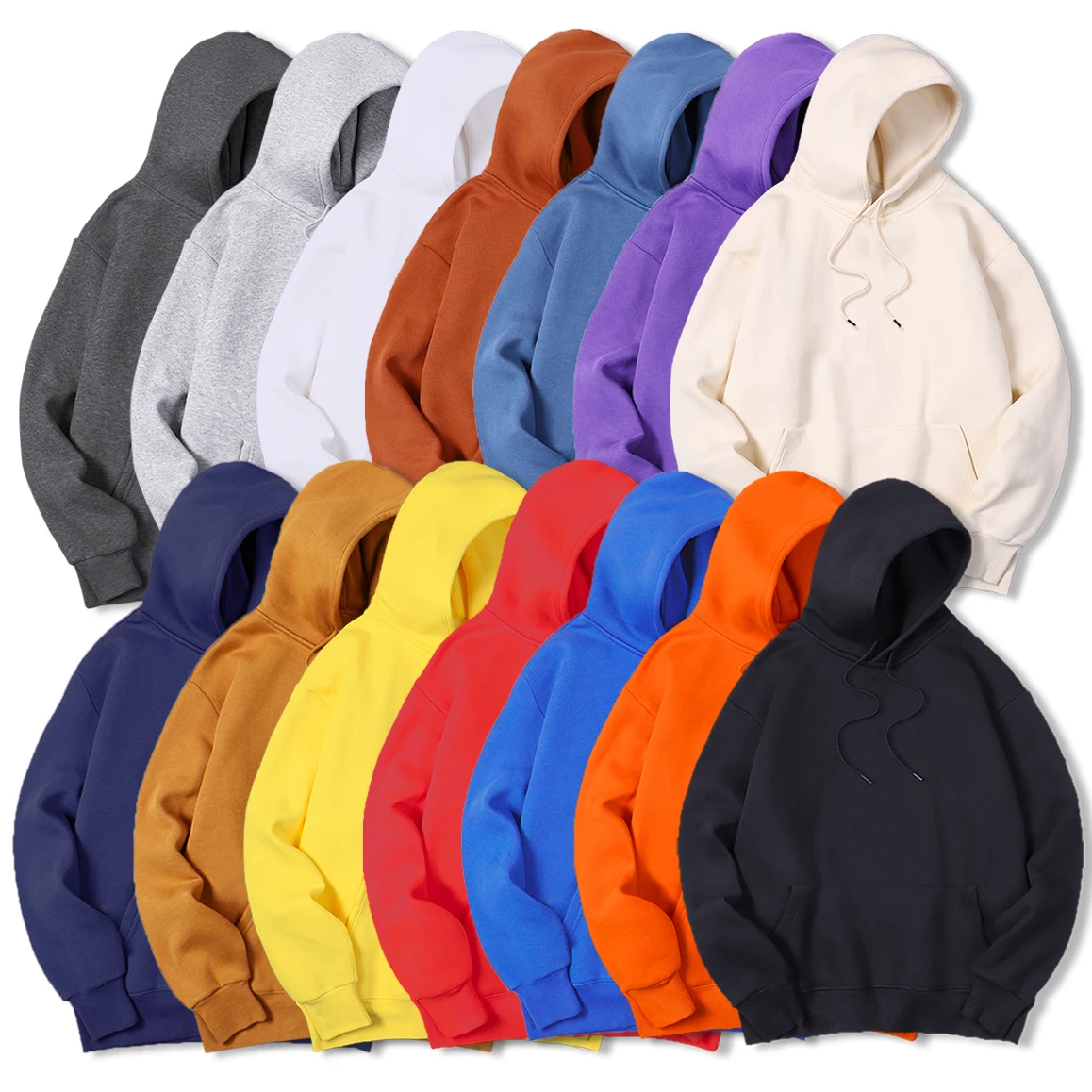 Men's Solid Color Hooded Sweat - đánh giá và giá Streetwear Brand Jersey
