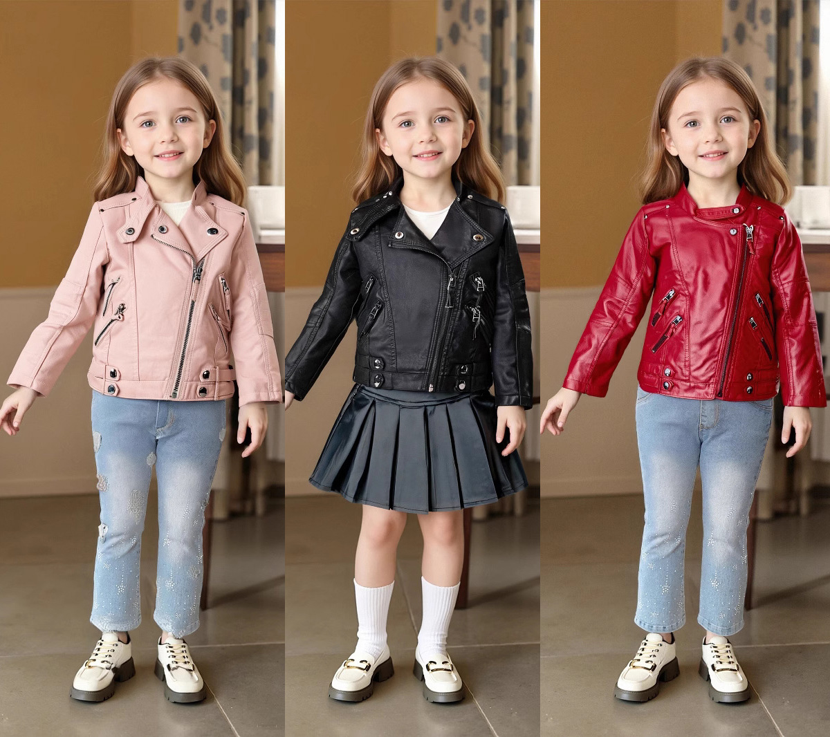 2-12Y Girls Christmas Pink Red - đánh giá và giá Streetwear Brand Photography