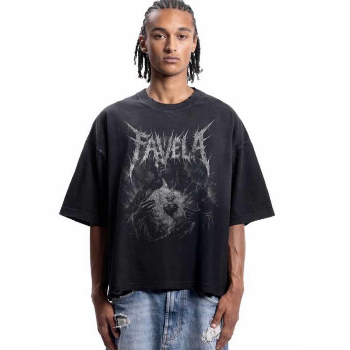 Sacred Heart Metal Font Street - đánh giá và giá Streetwear Brand Font