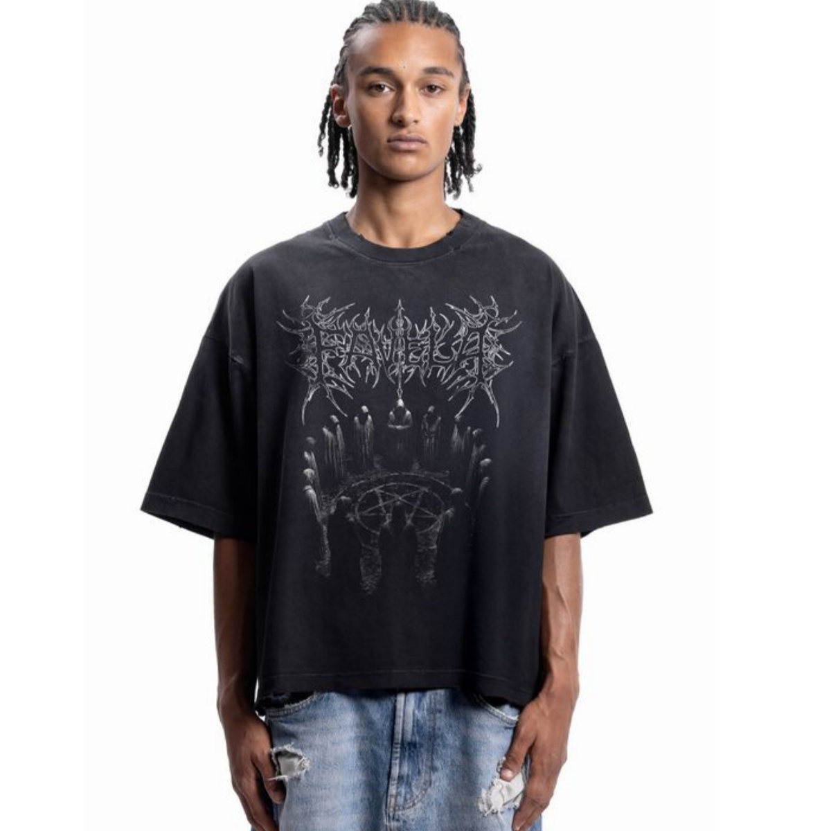 Sacred Heart Metal Font Street - đánh giá và giá Streetwear Brand Font