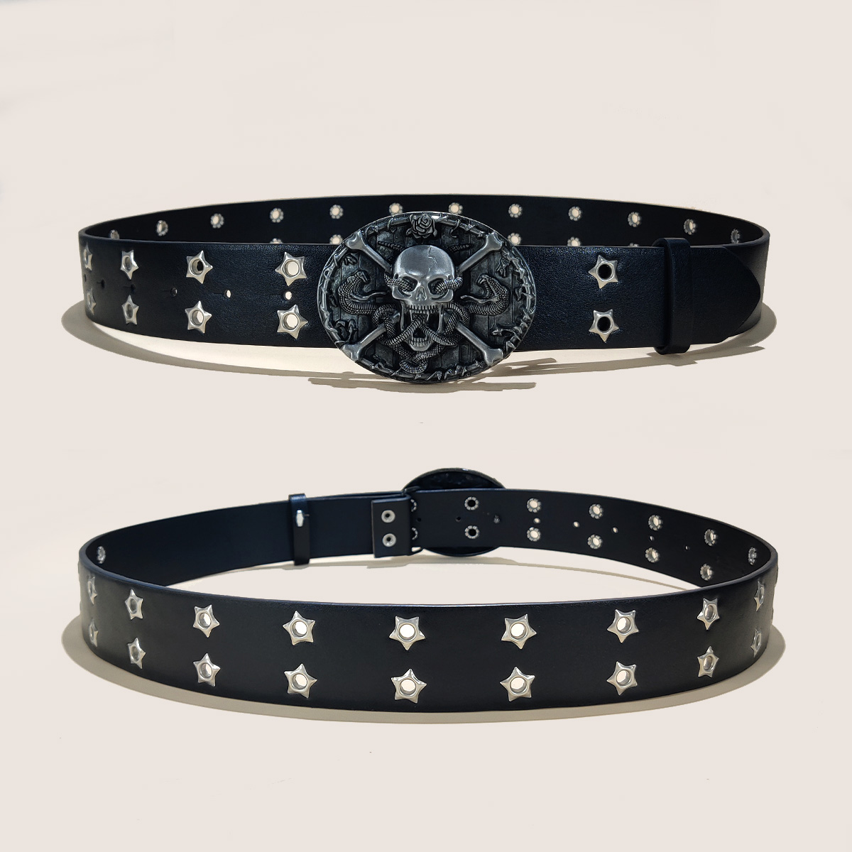 Gothic Men's Belts High-end Lu - đánh giá và giá Streetwear Brand Belts