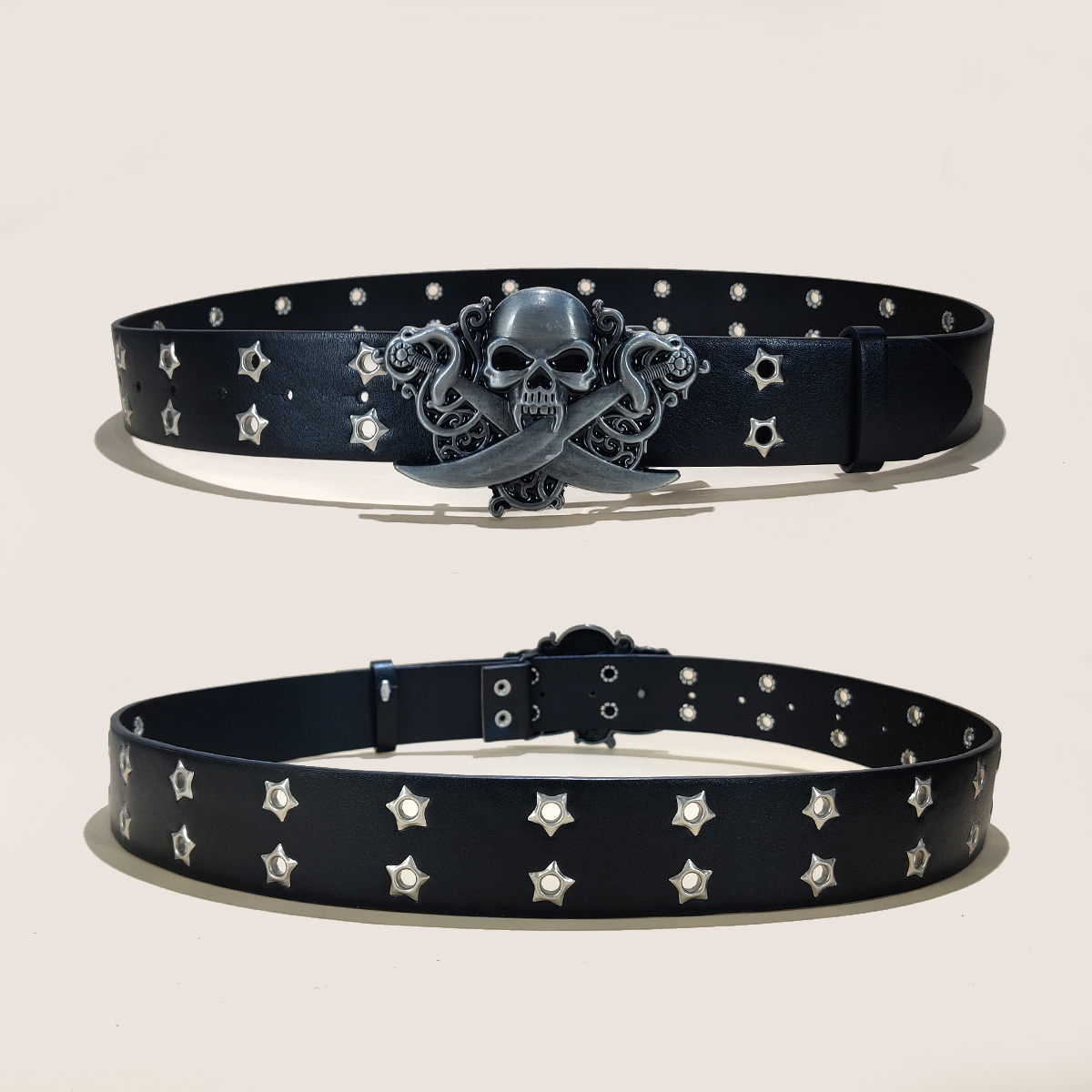 Gothic Men's Belts High-end Lu - đánh giá và giá Streetwear Brand Belts