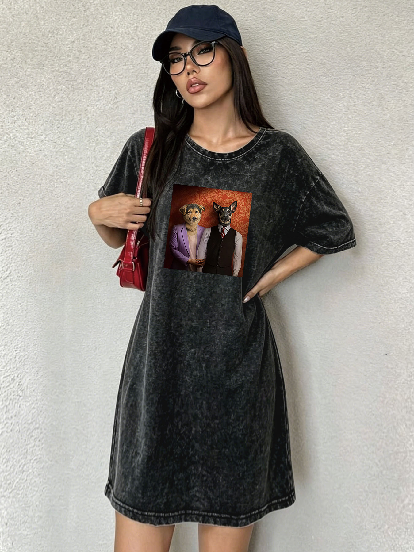 Vintage Washed Distressed T-Sh - đánh giá và giá Streetwear Brand Cat