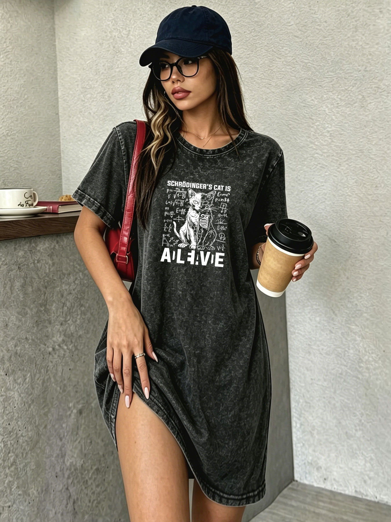 Vintage Washed Distressed T-Sh - đánh giá và giá Streetwear Brand Cat